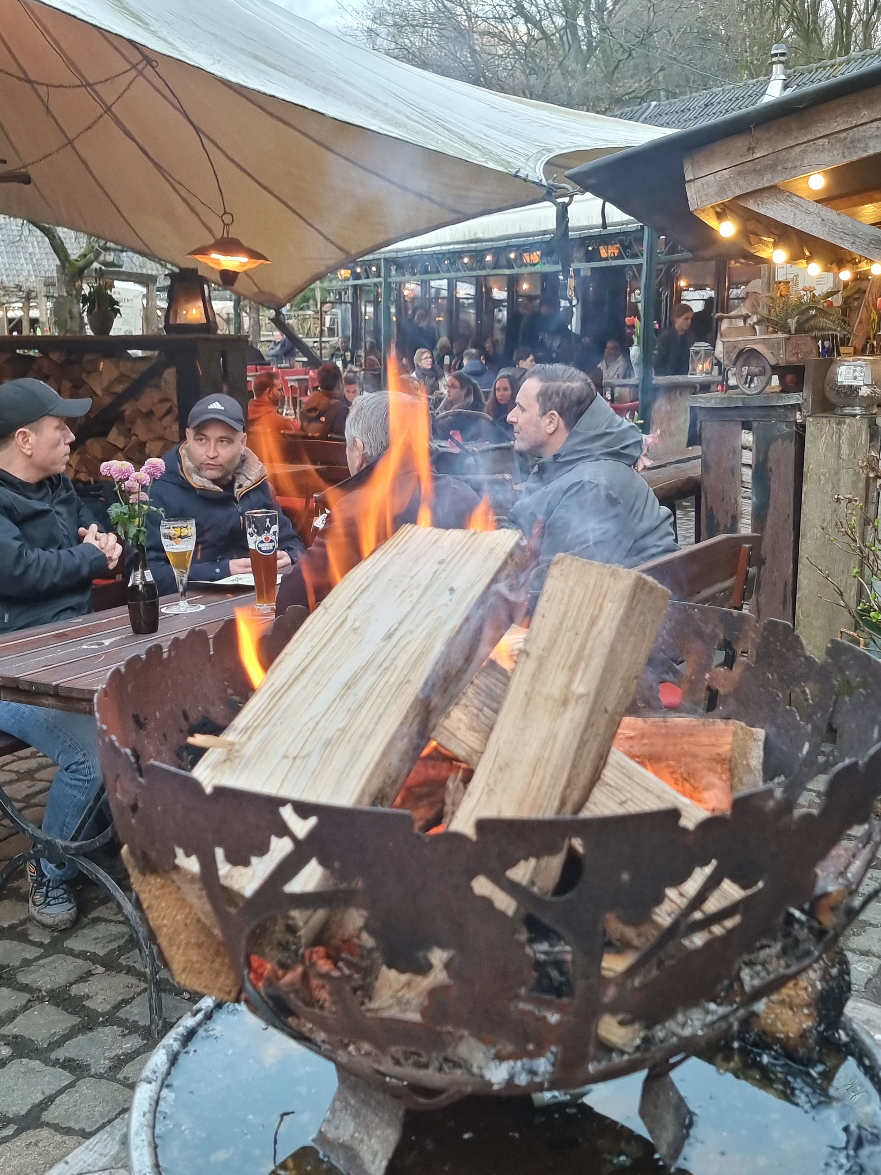 Boscafé het Hijgend Hert in Vijlen in Eten en drinken